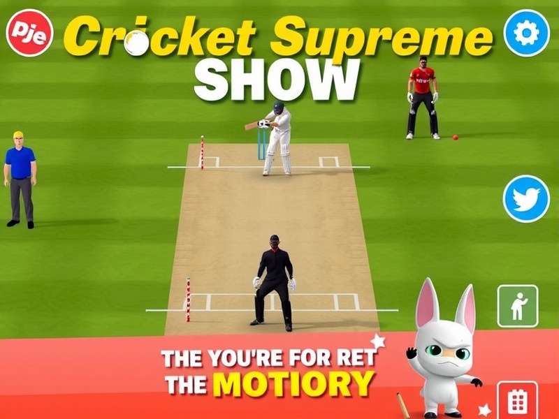Cricket Supreme Show Gameplay