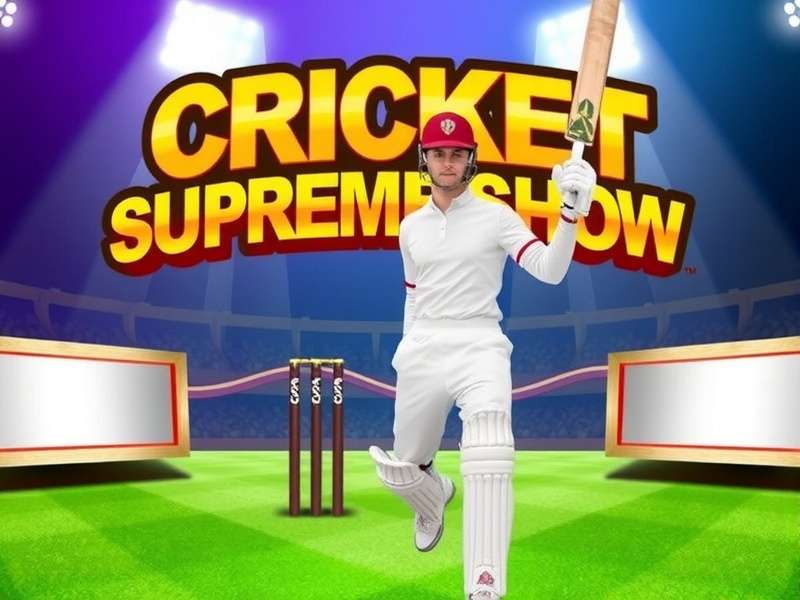 Cricket Supreme Show Game Banner